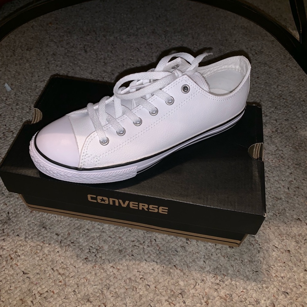 White All Star Converse sneakers